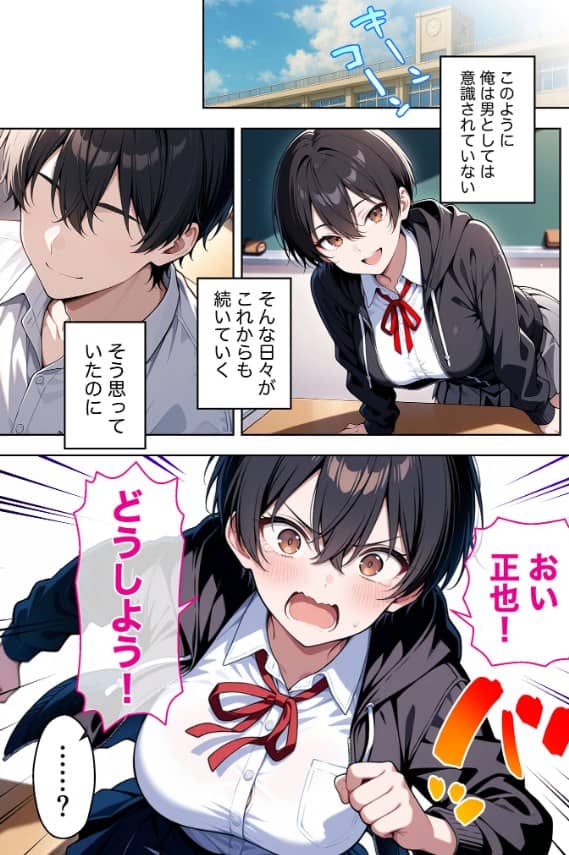 ボーイッシュ幼馴染がエロすぎて困っています 無料