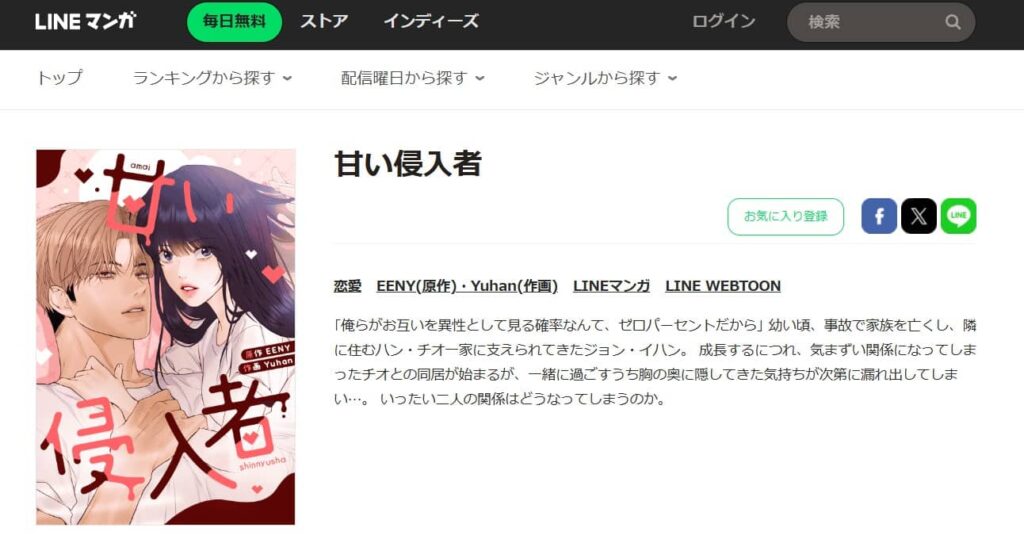 甘い侵入者 どこで読める