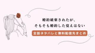婚約破棄されたが、そもそも婚約した覚えはない｜原作の結末ネタバレ